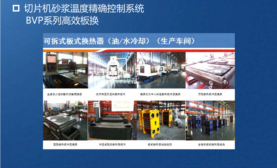 光伏--切片機砂漿冷卻系統(tǒng)應用案例